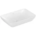 Produktbild: Villeroy & Boch Venticello Halbeinbau-Aufsatzwaschbecken, ohne Hahnloch, mit Überlauf, 550x360mm, 41135501, Farbe: Weiß