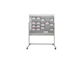 Produktbild: EICHNER Planungstafel mobil, HxBxT 1945 x 1550 x 640 mm, hellgrau