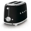 Produktbild: Retro Toaster 2 Schlitz 50s Style - mit 6 Röstgraden, Auftau und Bagelfunktion S...