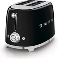 Produktbild: Smeg Toaster Schwarz TSF01BLEU
