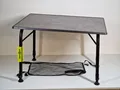 Produktbild: Brunner Recreo Campingtisch 80x60cm Grau Tisch Camping Höhenverstellbar B-WARE!