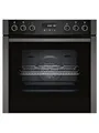 Produktbild: NEFF E2ACH7AG4, N 50, Einbau-Herd 60 x 60 cm, 71 Liter, Made in Germany, Pyrolyse & Easy Clean Selbstreinigung, 8 Heizarten, LCD-Display, Soft Close & Soft Opening, Graphite-Grey