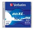 Produktbild: Verbatim Blu-ray-Rohling 1 Verbatim Rohling Blu-ray BD-R XL full printable 100GB 4x Jewelcase