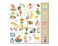 Produktbild: DJECO Sticker 160 DJECO Sticker für Kinder ab 4 Jahren mit tollen Motiven