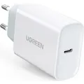 Produktbild: Ugreen Schnelles Ladegerät Usb Typ C Power Delivery 30 W Schnellladung 4.0 Weiss (70161) - Weiß