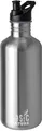 Produktbild: BasicNature Sport Trinkflasche, Edelstahl, 1200ml