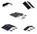 Produktbild: TZIpower Solarmodul-Halterung Solar PV Halterung Aufständerung Flachdach Balkonkraftwerk 10-40°, (Komplettset)