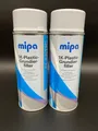 Produktbild: 2x Mipa 1K Plastic Grundierfiller Spray 400ml Kunststoffprimer Autolack hellgrau