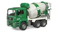 Produktbild: bruder 02739 - Man TGA Betonmischer - 1:16 Fahrzeuge, Betonmisch LKW, Lastwagen, Transporter, Mischwagen, Baufahrzeug