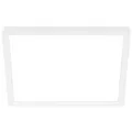 Produktbild: Briloner Leuchten LED Deckenleuchte Panel Slim ultraflach weiß, LED fest integriert, Neutralweiß, LED Deckenlampe 19/29,5/42 x 3 cm Weiß 12-22W Wohnzimmer Schlafzimmer Eckig | Ø 29.5 cm