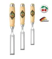 Produktbild: Kirschen Stechbeitel 4-50mm Nr.1001 mit Weißbuchenheft Auswahl Beitel Stecheisen