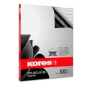Produktbild: Kores KD78492 Kohlepapier Carbon A4 100 Blatt, schwarz