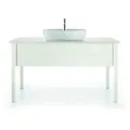Produktbild: Duravit Luv Waschtisch-Konsole LU946601717 138,8x59,5cm, Weiß Struktur, aus Quarzstein, mit 1 Ausschnitt