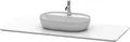 Produktbild: Duravit Luv Quarzsteinkonsole LU9466, Breite 1388mm, passend zu Waschtischunterbau LU9561, LU9566, LU946601717