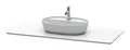 Produktbild: Duravit Luv Konsole mit einem Ausschnitt mittig 1388 x 595 x 20 mm - Weiß...