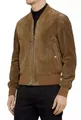 Produktbild: Tom Ford Lederjacke Perforierter Bomber Jacke Blouson Gerippter Saum, Druckknopfverschluss, Zwei-Wege-Reißverschluss