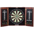 Produktbild: VEVOR Dartboard- und Schrankset Dartboard-Schrank in offizieller Größe, Dartscheibe 45 x 3,8 cm versteckbarer Dartschrank mit Stahlspitzen, komplett mit sämtlichem Zubehör, für Cricket-Spiele