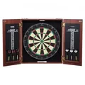 Produktbild: VEVOR Dartboard- und Schrankset Dartboard-Schrank in offizieller Grö_e, Dartscheibe 45 x 3,8 cm versteckbarer Dartschrank mit Stahlspitzen, komplett