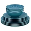 Produktbild: CreaTable Orient Mandala Aquamarine Tellerset 12-tlg Porzellan