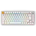 Produktbild: Glorious GMMK Pro Gaming-Tastatur, 75% - weiß, ISO, Pre-Built