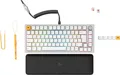 Produktbild: Glorious GMMK Pro Gaming Tastatur, Hot-Swap, RGB - Glorious Fox Switch weiß Pre-