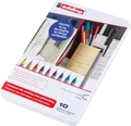Produktbild: EDDING 55/10S - Fineliner Set Blechbox, 0,30 mm, 10-farbig