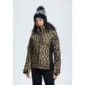 Produktbild: Icepeak Skijacke ICEPEAK FOWLER Leoprint, Atmungsaktiv, wasserabweisend braun S (36)