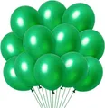 Produktbild: Luftballons Grün, 100 Stück 12 Zoll Grün Latex Ballons, Helium Luftballons Deko
