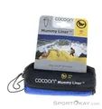 Produktbild: Cocoon Mummy Liner Seidenschlafsack-Blau-One Size