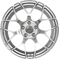 Produktbild: RH Alurad RS One racing schwarz lackiert 9x20 ET47 - LK5/130 ML71.5 Alufelge schwarz