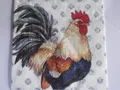 Produktbild: 3  lose Servietten Albert Rooster blue , schöner Hahn