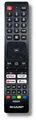 Produktbild: Originale Fernbedienung für Sharp TV SHW/RMC/0137N - SHW/RMC/0138N