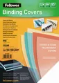 Produktbild: Fellowes Deckblatt PVC, transparent, DIN A4, für Draht- und Plastikbindemaschinen, 180 µm, 100 166194