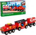 Produktbild: BRIO World 33844 Feuerwehr-Löschzug Holzeisenbahn Kleinkindspielzeug Zubehör