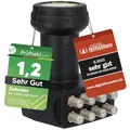 Produktbild: [ Test 2X SEHR GUT *] ZEHNDER Octo LNB, LTE Abschirmung, Sun Protect UV Schutz, Digital 8-Fach 4K LNB für 8 Teilnehmer, für Fernseher Sat Receiver, HD 8fach LNC für Satellitenschüssel Satelliten