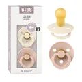 Produktbild: BIBS Colour Schnuller 2er-Pack, BPA-frei, Kirschform Nippel. Naturkautschuk/Latex, Hergestellt in Dänemark. 18+ Monate (2er Pack), Ivory/Blush
