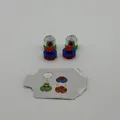 Produktbild: Lego ® Mini Blumen aus 76293 Mini Set Blumentöpfe Mikro Straßenschmuck