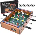 Produktbild: Goldge Mini Kickertisch Fußballtisch Kicker inkl. 4 Kickerbälle Maße 34.5 * 23cm Top Qualität für Kinder