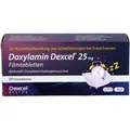 Produktbild: DOXYLAMIN Dexcel 25 mg Filmtabletten 20 St. PZN 18884436