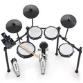 Produktbild: Alesis Nitro Max Kit Elektronische Schlagzeug mit Quiet Mesh Pads, 10