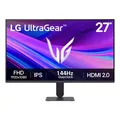 Produktbild: LG UltraGear 27G411A-B.AEU, Schwarz, 27 Zoll, Full HD, IPS, 144 Hz, 5 ms