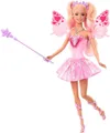 Produktbild: Barbie Fee mit Zauberstab 🧚 Farbwechsel Flügel & Outfit ✨ inkl. Zubehör