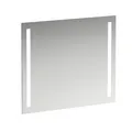 Produktbild: LAUFEN LANI Spiegel, zwei vertikal integrierten Leuchten, 800x28x700mm,