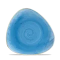 Produktbild: Churchill STONECAST Triangle Plate Cornflower Blue Teller Porzellan 19,2 cm blau
