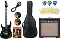 Produktbild: Ibanez E-Gitarre Linkshänder Starter Set Verstärker Tasche Gitarrenset Schwarz