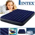 Produktbild: Intex Luftbett Classic Downy Blue Dura-Beam Serie Queen 203x152x25 cm blau 64759