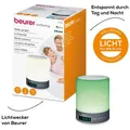 Produktbild: BEURER Lichtwecker WL 50 Farbwechsel Alarmfunktion Radio LED-Technik Akku & Netz