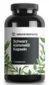 Produktbild: natural elements Schwarzkümmelöl original Nigella sativa – 400 Kapseln – 1.000mg Schwarzkümmelöl/Tag