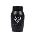 Produktbild: Urnen für die Einäscherung von Haustieren, Urnen für Hunde- und Katzenasch (Schwarz, klein)