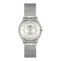 Produktbild: Swatch Klassische Metall-Knit-Armbanduhr, Klassisch